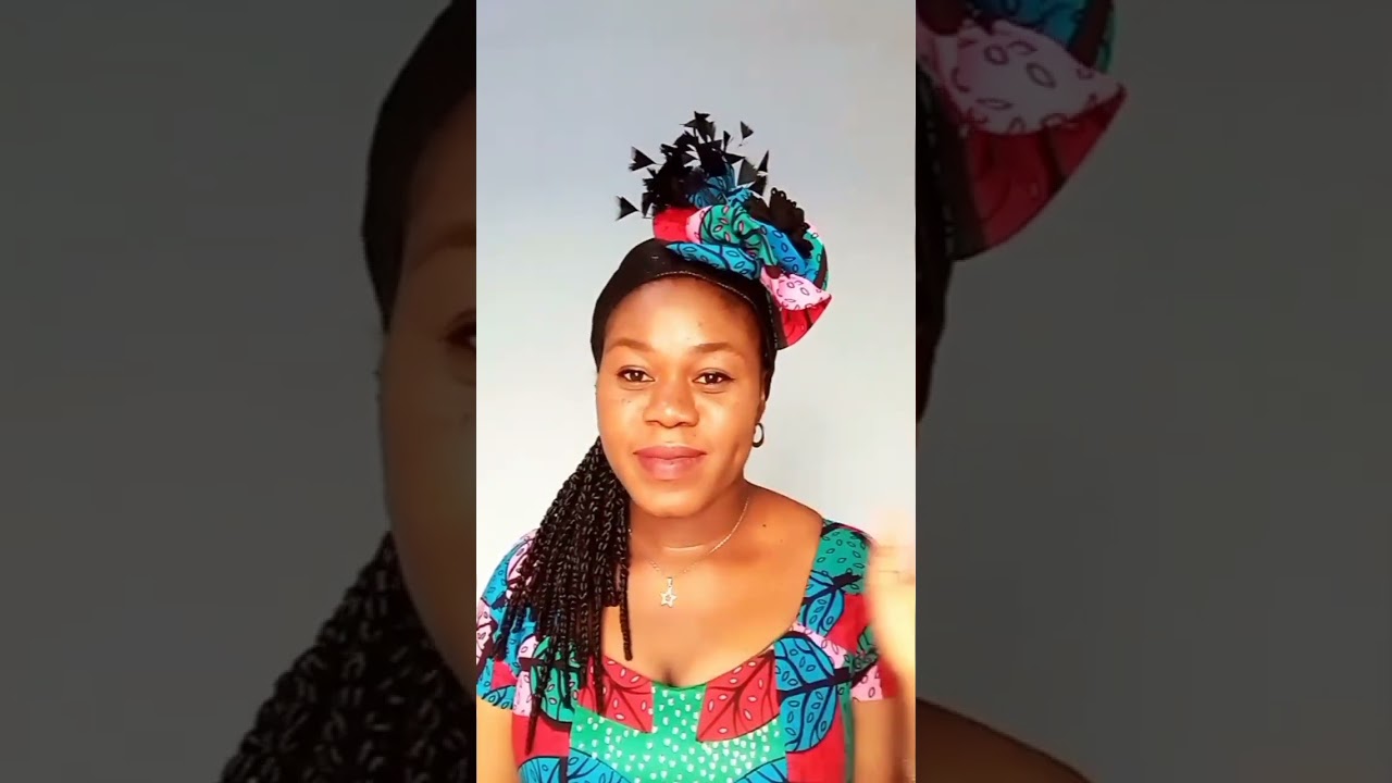 Ankara fascinator/headband