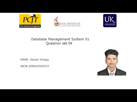 DBMS TASK 09|