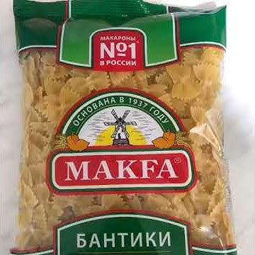 Макароны бантики рецепт - YouTube
