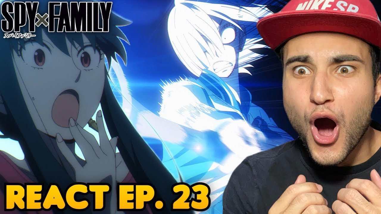 YURI APARECE!! BEIJO DE YOR E TWILIGHT - React Spy x Family EP. 8