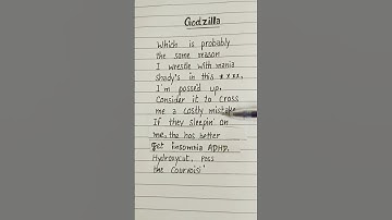 Thumbnail of Godzilla ~Eminem#lyrics#Godzilla#fypp #shorts#eminem#viral