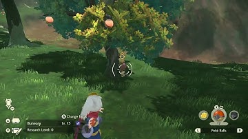 Pokémon Legends Arceus: Bug/Glitch Buneary stuck in a tree