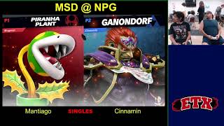 Cinnamin Vs. Mantiago Losers Round 2 - Msd