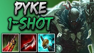 PYKE RỪNG CẦM THU THẬP HẮC ÁM " X544 LINH HỒN " | 1-SHOT 1-KILL (28 kills) - Lâm Đen
