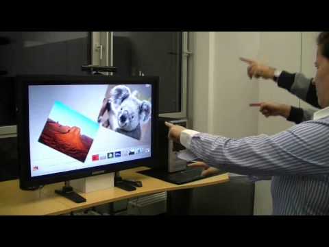 Kinect controla o Windows 7