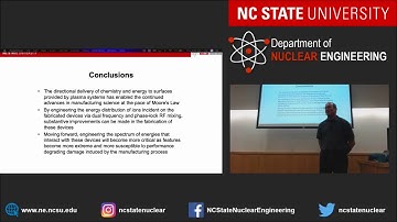 Seminar: Enabling nanoscale electronics fabrication with plasma science