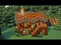 Minecraft: How To Build A Spruce House (Tutorial)