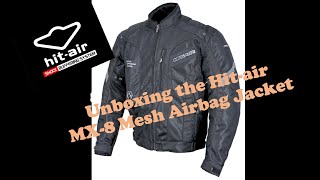 Hit-Air MX 8 Mesh Airbag Jacket Unboxing 4K
