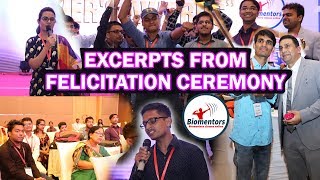 Biomentors Felicitation Ceremony  2019 : Performances by successful Commandos (Fun moments)