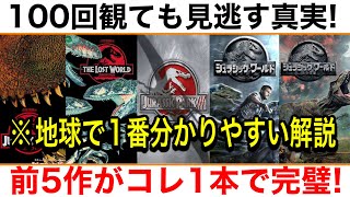 ジュラシック•パーク/ジュラシック•ワールド前5作品 完全解説(おすすめの名作映画ご紹介！)