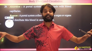 ASSERTION REASON QUESTIONS || BODY FLUID AND CIRCULATION|| SAHILL SIDDIQUE SIR ||