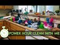 💥 POWER HOUR 💥 CLEAN WITH ME | ONE HOUR SPEED CLEAN | CLEANING MOTIVATION | SAHM CLEANING