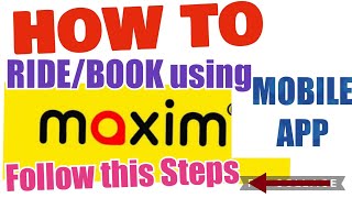 How to Book and Ride using Maxim App PH | Step by Step Tutorials + My vaccine Journey screenshot 5