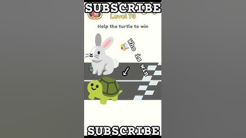 Dop 2 level 73 || Help the turtle to win  🐢🐇|| #shorts #viralshorts #dop2 #dop2gameplay