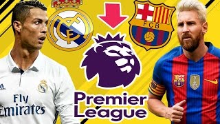 What if real madrid and barcelona joined the premier league? are they
still winning all titles? i just played a manchester career mode in
three seasons t...