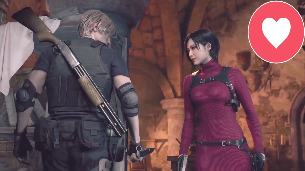 Leon Meets Ada - Resident Evil 4 Remake 