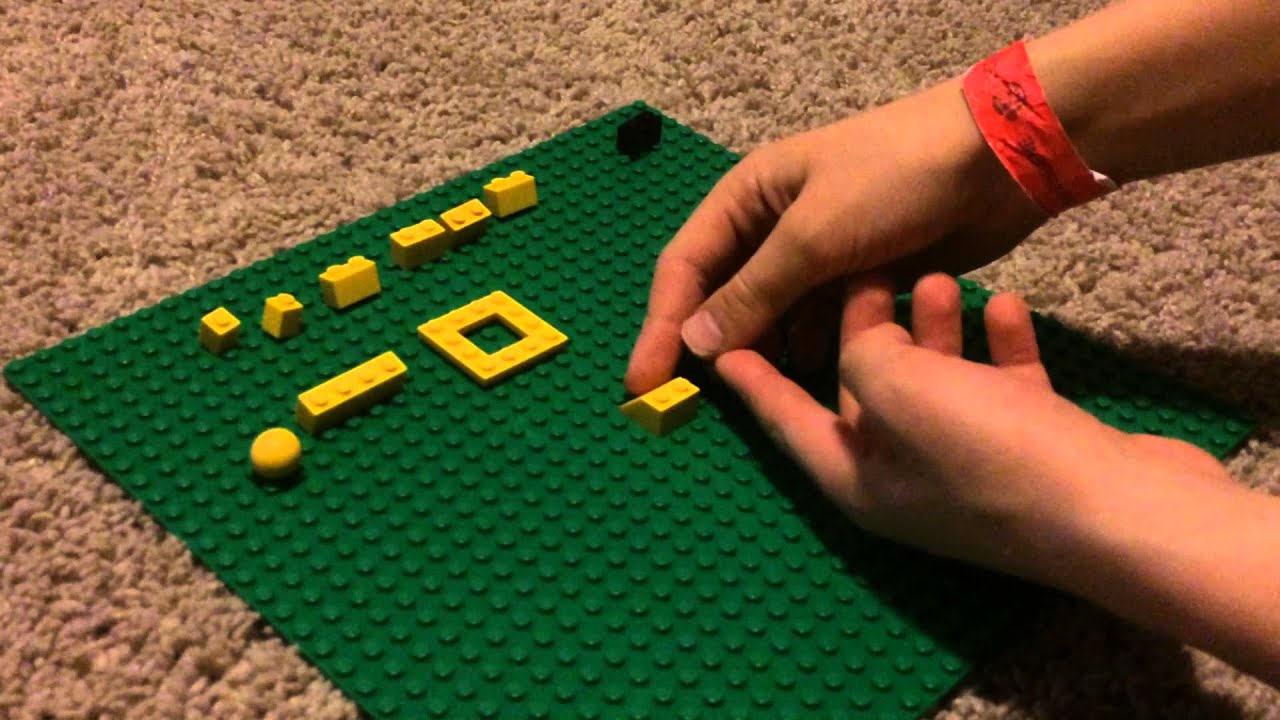 How to make a Lego basketball hoop YouTube