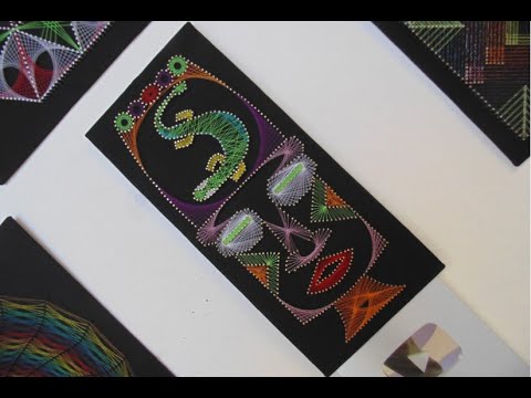 string art oggun africa primera parte por jorge de la tierra
