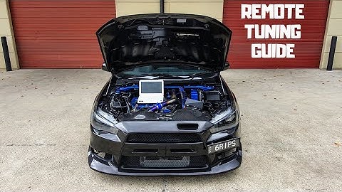 How To Remote Tune Your Evo X