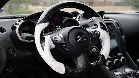 370Z Carbon Fiber Steering Wheel - Install & Review
