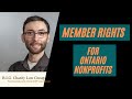 Onca 101 rights of members of ontario nonprofits  big charity law group