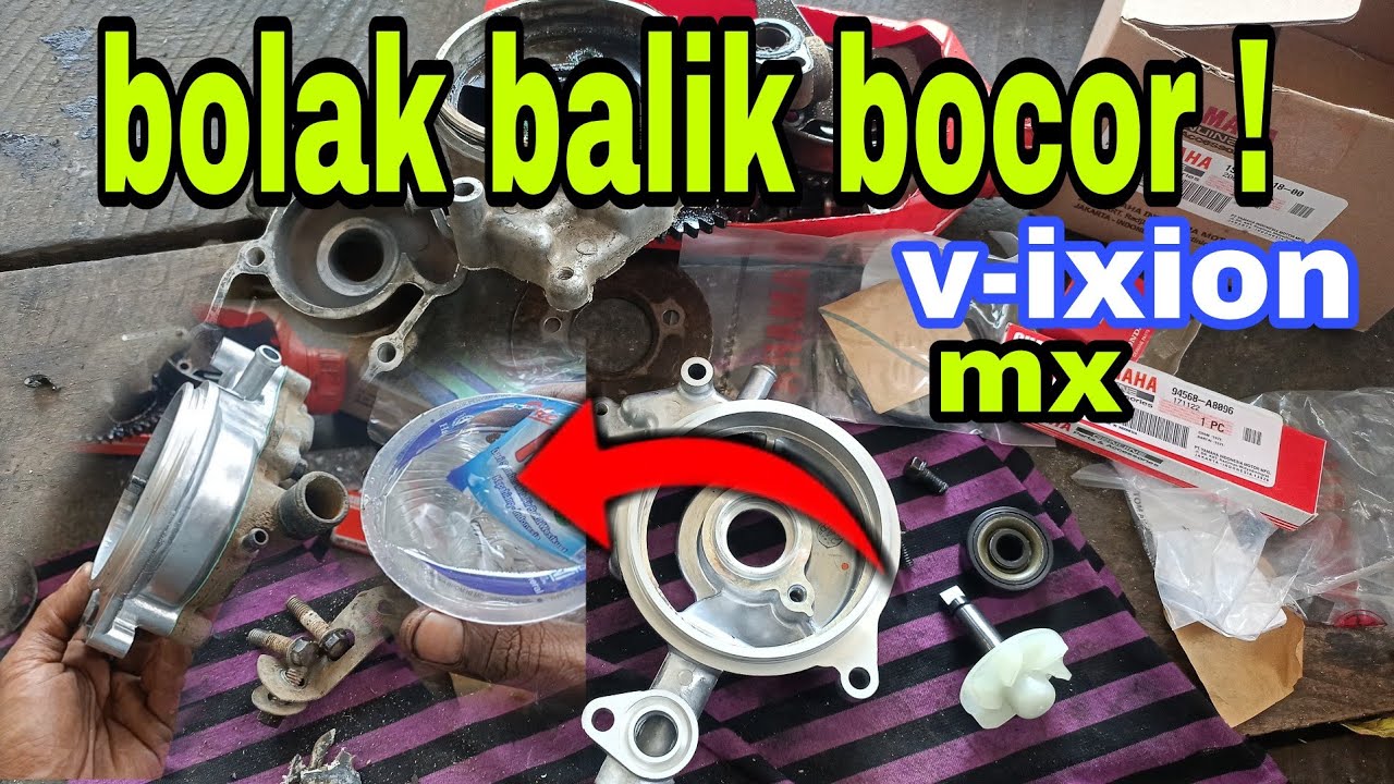 seal water pump bolak balik bocor,coba cara ini di jamin ampuh ‼️ YouTube