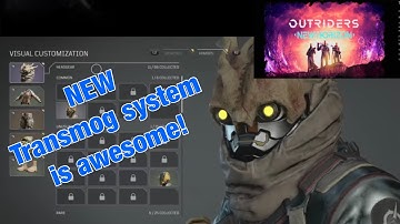 Outriders - Changes - NEW Transmog system is awesome! - Quick guide on the features - PS5