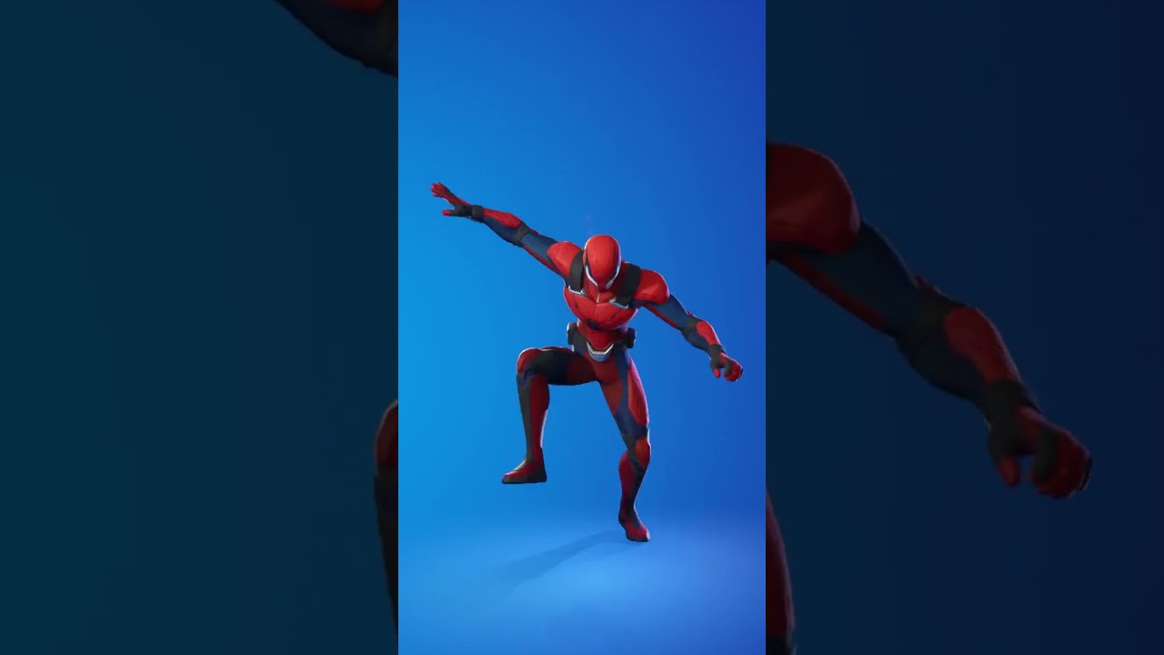 SPIDEY LANDING Emote In FORTNITE! | 