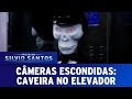 Caveira no Elevador | Skeleton in a Elevator Prank - Câmeras Escondidas (07/05/17)