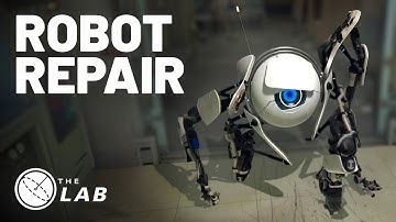 The Lab Robot Repair (Full Playthrough) - Portal VR