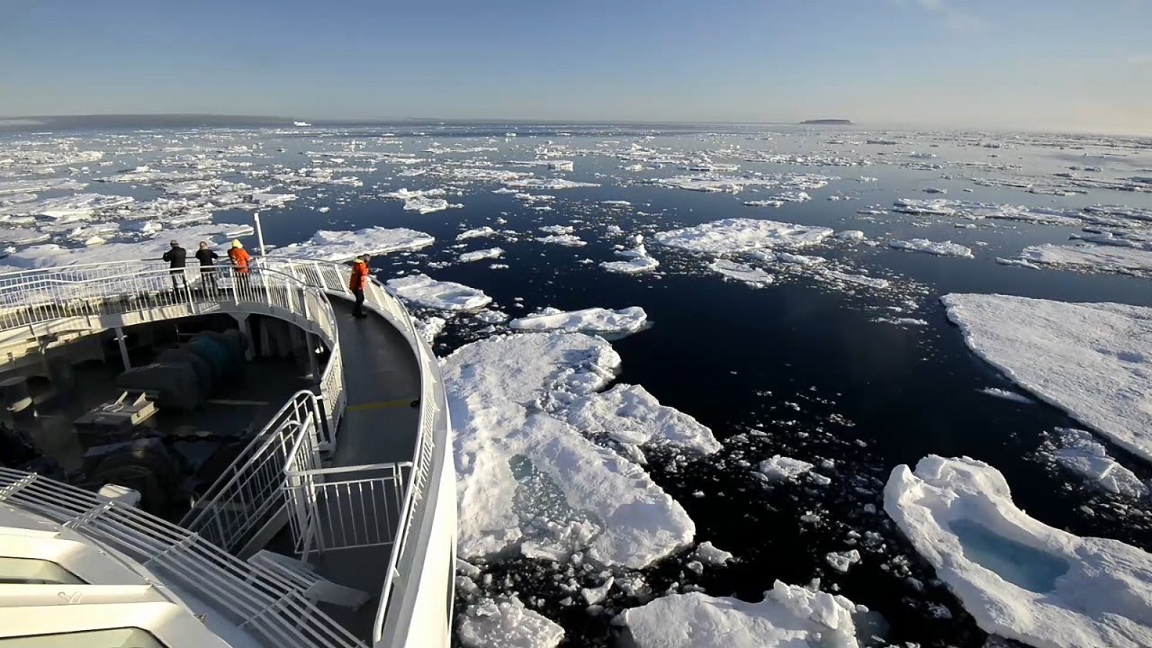 【動画】北西航路クルーズ ⒸHurtigruten