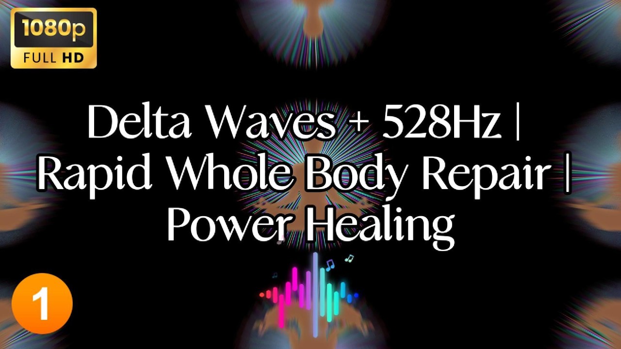 Repair Your Body While You Sleep | 528Hz + Delta Waves Deep Healing ...