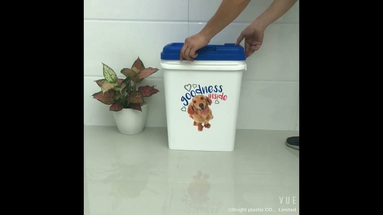 dog food storage bin container 40 liter H513