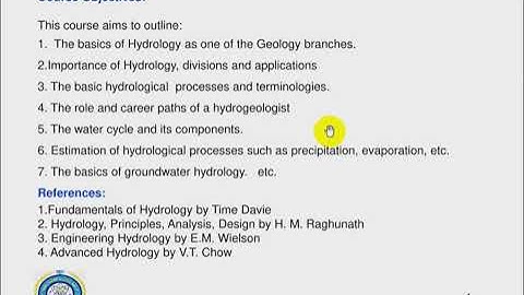Hydrology 1