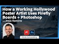 How a Working Hollywood Poster Artist Uses Firefly Boards + Photoshop with Jesús Ramirez