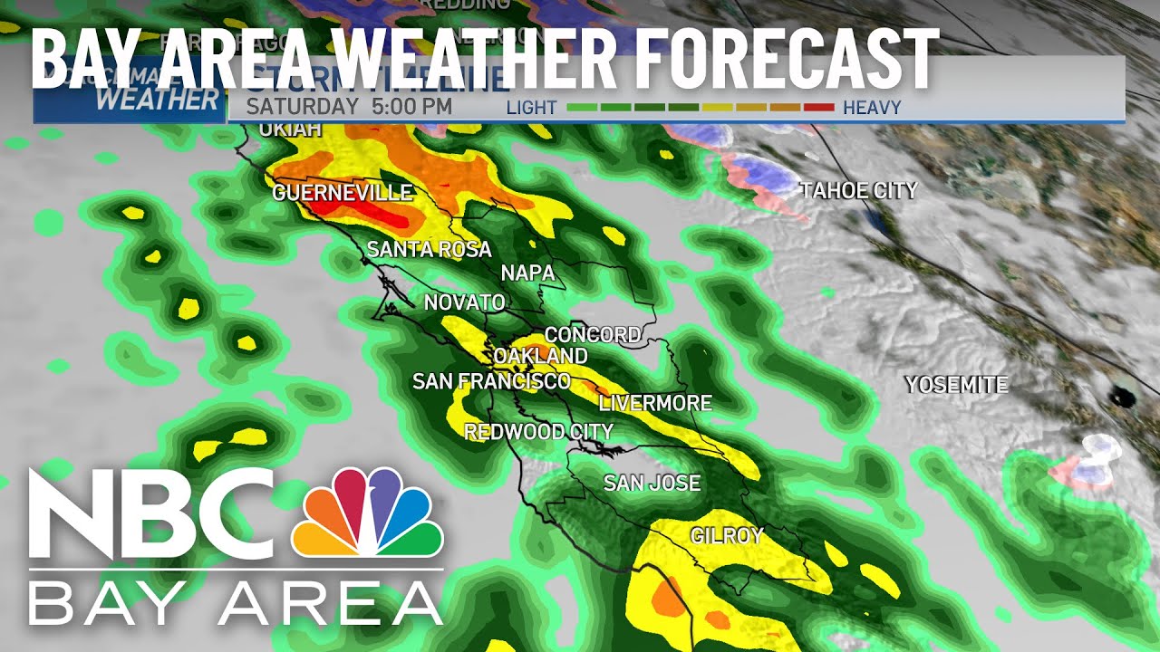 Bay Area Forecast: Rain Returns This Weekend - YouTube