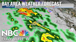 Bay Area Forecast: Rain Returns This Weekend