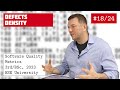 SQM 18/24: Defects Density [software quality crash course] [eng sub]