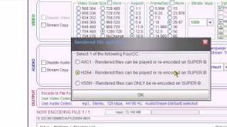 Converting mov file to avi and mp4 with Super video conversion software screenshot 5