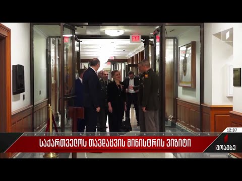 საქართველოს თავდაცვის მინისტრის ვიზიტი