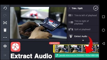 How to extract audio from video in kinemaster||How to remove audio from video in kinemaster