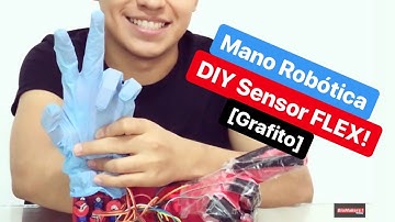 MAKE FLEX SENSOR - Arduino Robotic Hand #1