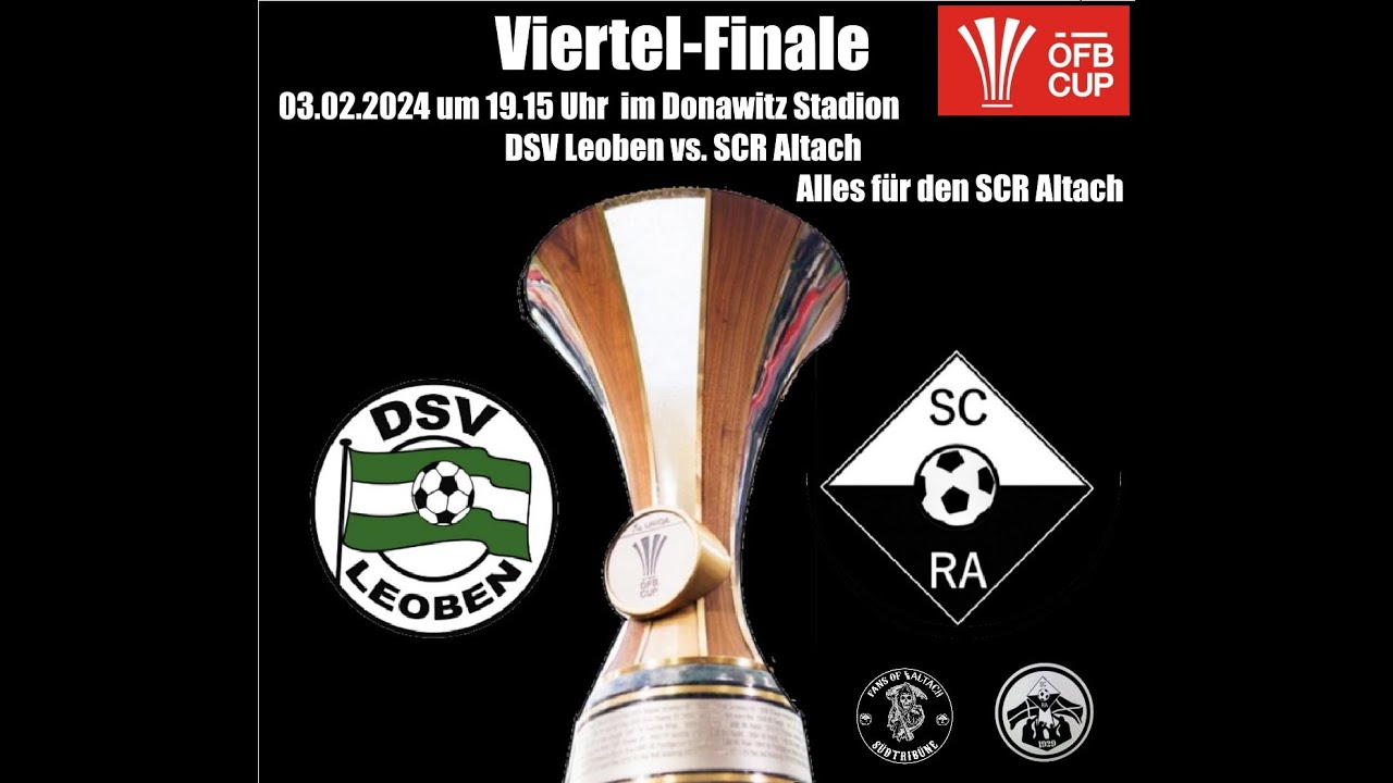 DSV Leoben vs SCR Altach Altacher Jungs Viertelfinale