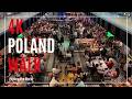Poland 4K Warsaw Walk Through The Elektrownia Powiśle Food Hall Near Copernicus Science Centre