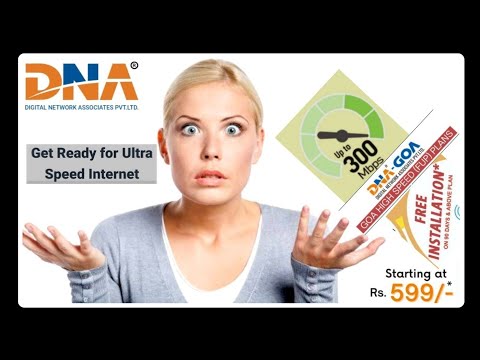Dna broadband information and plans | My new Wi-Fi. how to install wifi at home | WiFi brodband |Goa