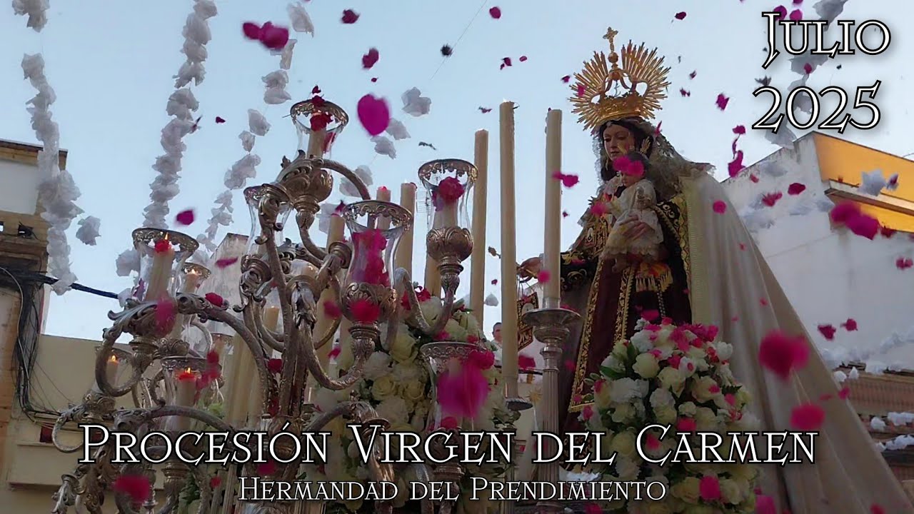 Salida de la Virgen del Carmen | Hermandad del Prendimiento Huelva 2025 (HD)
