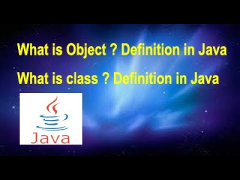 What is Object in java ? | What is Class in java ? | #java | Example of ...