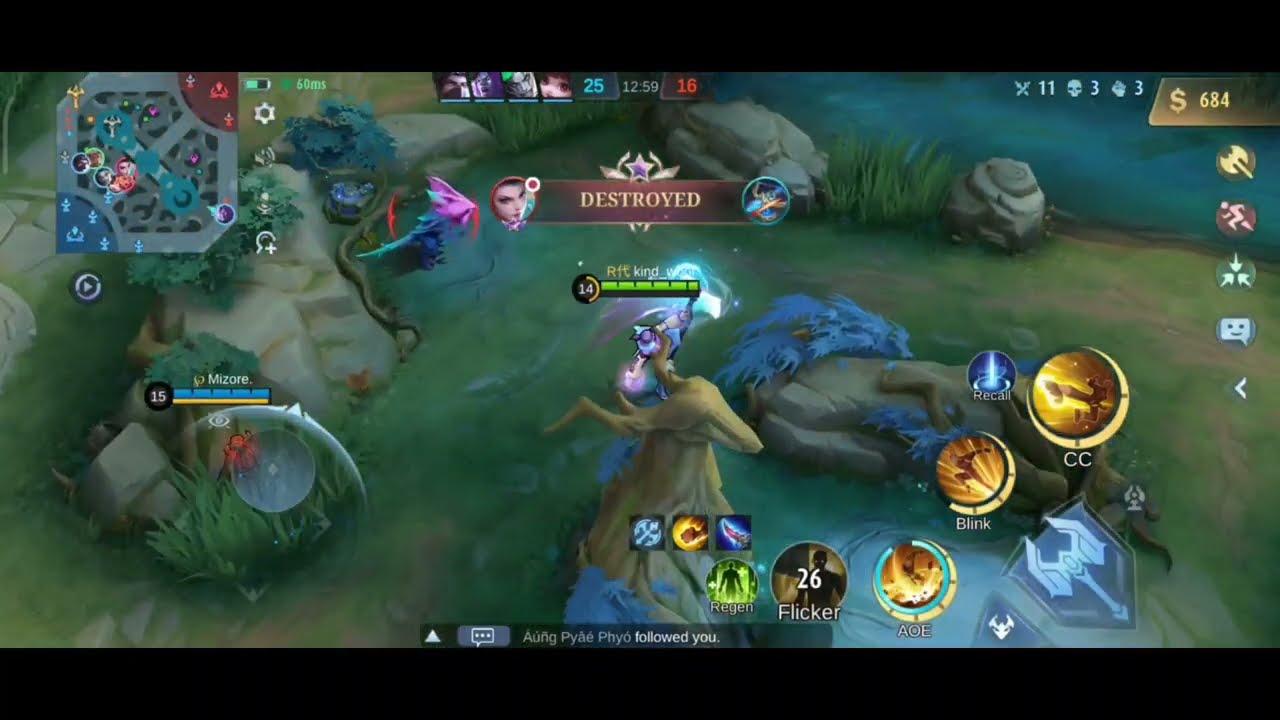 BEST ROTATION FOR EPIC COMBACK AND SOLO CARRY WITH CHOU !! must watch this 🔥