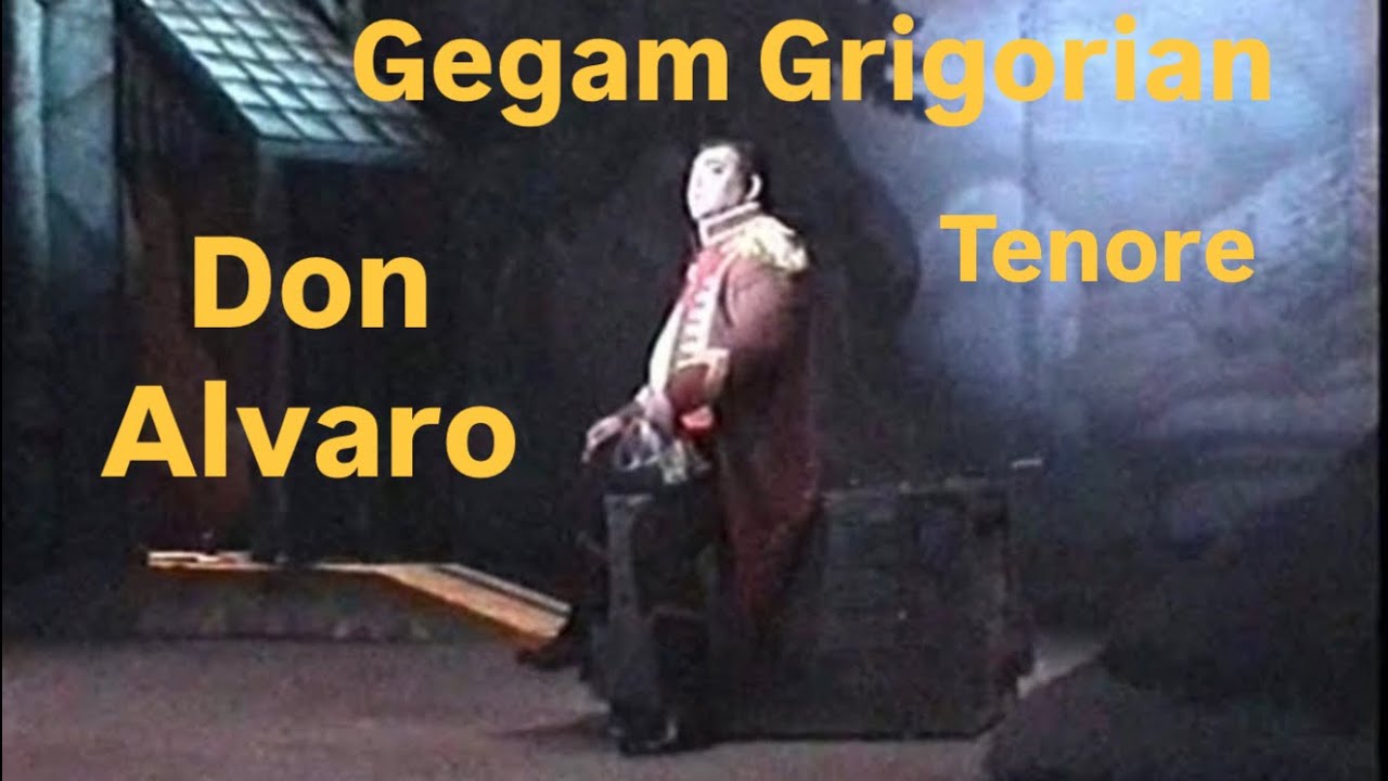 GEGAM GRIGORIAN - DON ALVARO’S ARIA - LA FORZA DEL DESTINO - FROM MARIINSKY THEATRE’S BACKSTAGE