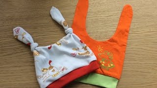 Шапочка для малыша за час+ выкройка! Шапочка для малыша за час+ выкройка!